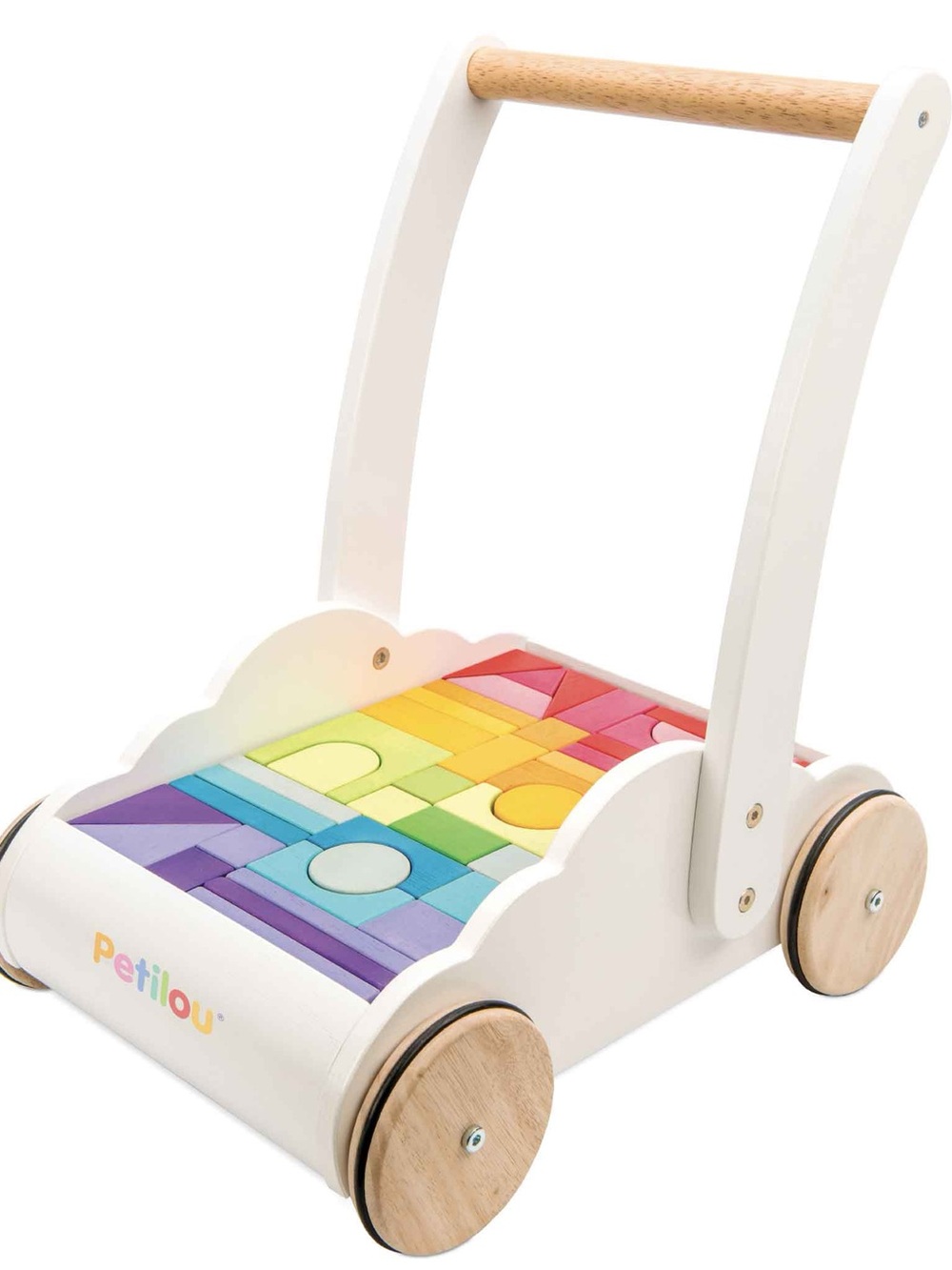 Le Toy Van Petilou Rainbow Baby Walker and Puzzle